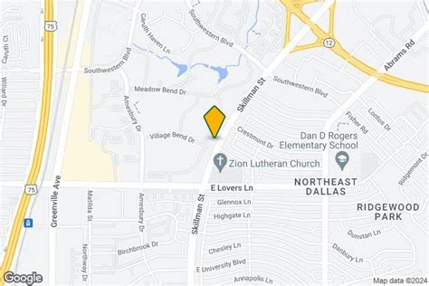 the village dallas apartments map.